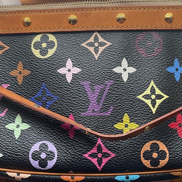 Authentic Pochette Monogram Multicolor - Picture 5 of 5